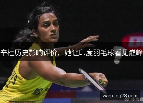 辛杜历史影响评价，她让印度羽毛球看见巅峰